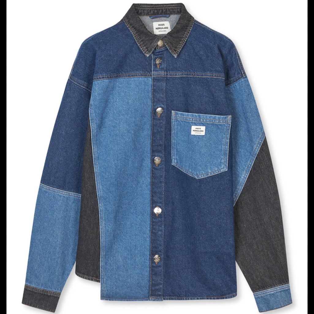 Mads Norgaard Gisli Patch Denim Shirt